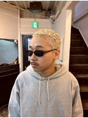 MEN’S HAIR/サーフカール/刈り上げセンターパート/心斎橋