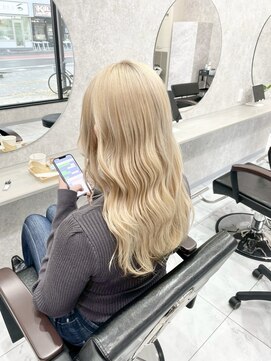 カミイロ(kamiiro) ブロンド/ケアブリーチ/髪質改善/仙台美容室/若林区美容室