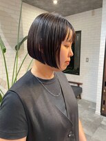 アイスバーグ ウェスト 清澄白河(eyesburg W/est)&nbsp;ぱつミニボブ黒髪ストレート