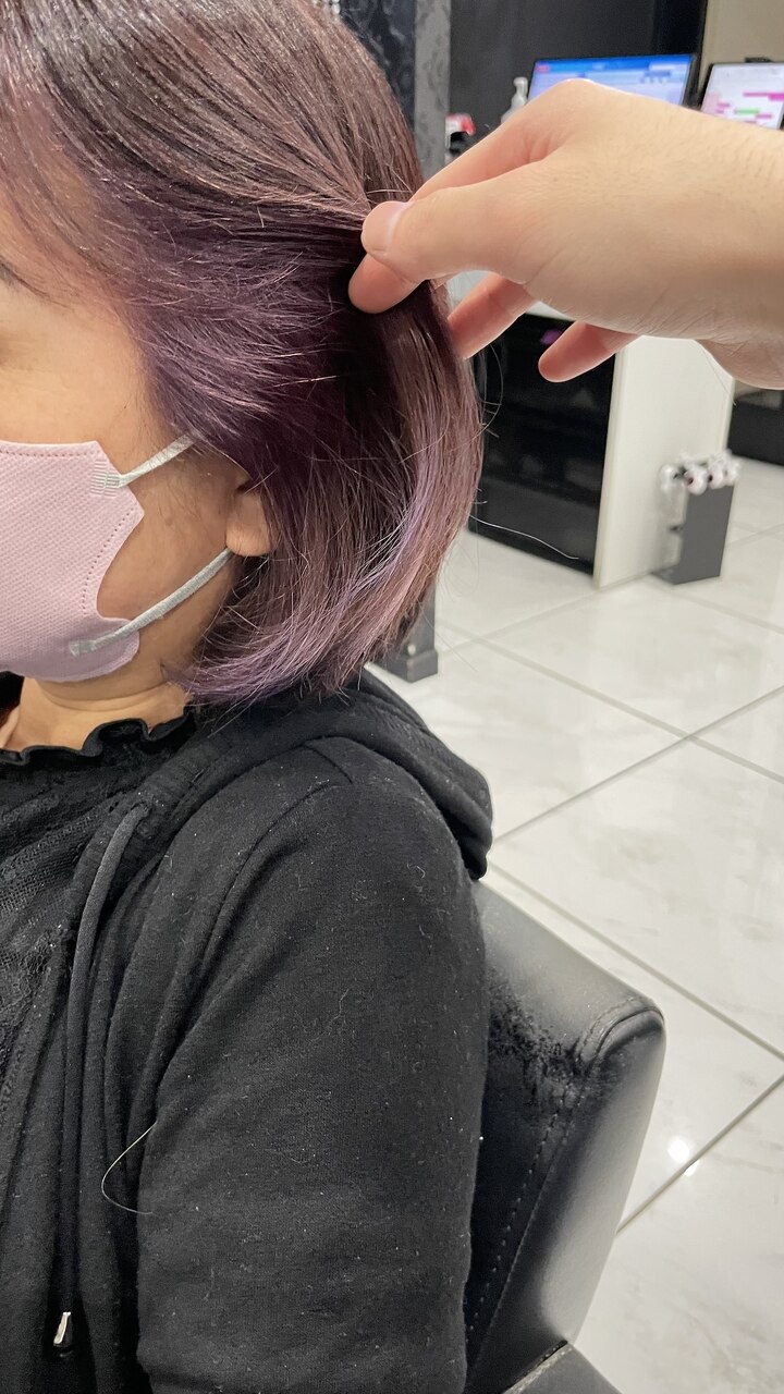 2026年春】ピンクパープルの髪型・ヘアアレンジ｜人気順｜8ページ目