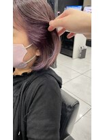 ヘアーデザイン ジェルム(Hair Design germe)&nbsp;インナーピンクパープル #しのだスペシャル