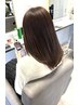 【韓国風艶髪】髪質改善ストレート+カット+高保湿TR¥19,250~