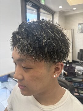 ラポール(RAPPORT) ツイストパーマ×メッシュ