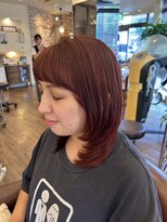 ヘアードレス ル レーヴ(hair dress Le reve)&nbsp;レイヤー×暖色カラー