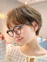 サンドハーツギンザ(sand Hearts ginza)&nbsp;「メガネ・白髪世代・横顔補正」全部に効くショート