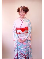 チェルト 桶川(Hair&make CERTO)&nbsp;着物に似合うアップスタイル