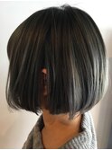 ボブ×ネイビー