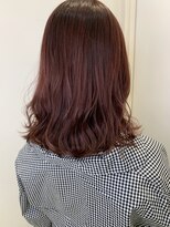 ジアン(GIEN)&nbsp;ダブルカラー　ワインレッド　イルミナカラー