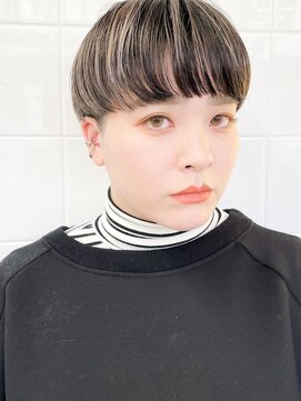 ソル(sol.) マッシュショート×ハイライト