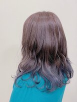 プレッティ フォー ヘア(PRETTY FOR HAIR) グラデーションカラー blue violet