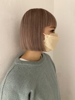 オンヌ(onnu)&nbsp;ベージュ×ボブ