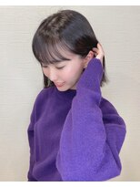 サク(Sac.)&nbsp;【暖色系カラー】×【ラベンダーグレージュ】Sac.恵比寿栃木優佑