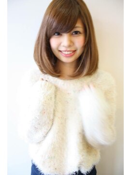 トゥーリ 長崎住吉店(tuuli) tuuli住吉☆大人可愛いボブルフショコラベージュ20代30代40代