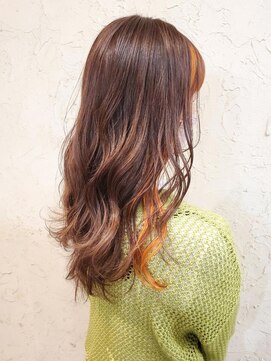 フロール(Flor) 【flor 戸塚】*インナーカラー+イエローオレンジ*