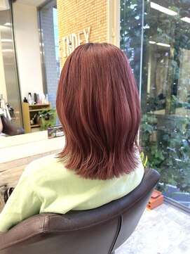 スタイルインデックス 新大塚店(STYLE INDEX) クリーミーピーチ×波巻きウェーブ