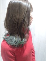 ラファンス イマザト(LaFENCE IMAZATO)&nbsp;裾カラー×Green