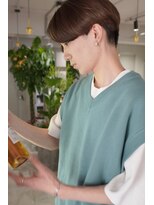 30代男性に人気！　ツーブロックマッシュ　自由が丘　YUTA