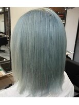 ラフ 難波店(LAFF)&nbsp;#黒髪#ボブルフ#ネビージュ#小顔#ワンレン