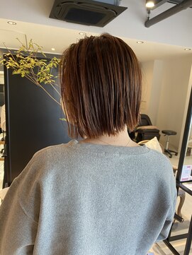 ニゲラ(Nigella) bob×オレンジブラウン