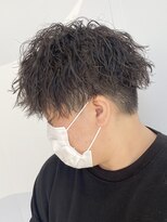 ブレイズ ザ サロン(BLAZE THE SALON)&nbsp;女の子にメンズカット+ソフトツイストパーマ♪【BLAZE 大庭】