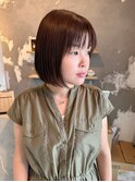 【hhair 四条大宮】前下がりボブ