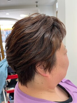ヘアークラフト サン 住吉店 [ヘアークラフトサン] 大人女性におすすめ◎ふんわりショ-ト