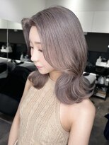 エリーツ 表参道(elyts)&nbsp;グレージュ韓国ヘア　ワンホン　表参道