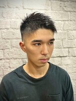 ヘアサロン 銀座マツナガ新宿店(hair salon) ソフトモヒカン×フェード/刈り上げ【新宿/理容室／バーバー】