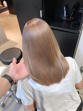 ロイス 神宮前(ROIS) 透明感ベージュカラー/ダブルカラー/ケアブリーチ[表参道駅]