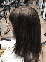 フラココ 神楽坂(hurakoko kagurazaka)&nbsp;【担当・新田】3Dハイローライト♪クールブラウン白髪ぼかし