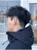 ソフトツイストスパイラル×刈り上げショート