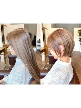 切るまで勇気のいるショート・ミニボブヘアも[Limb]にお任せ！立体的にCutするので小顔スタイルが叶う★