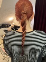 バローチェ(Barouche) 【Barouche/中島綾子】 オレンジカラー 裾カラー 堀江