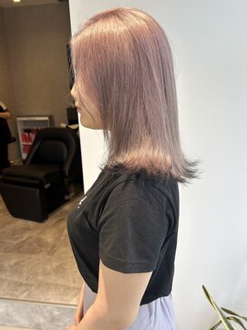 コト 福井大和田店(coto) 福井　大和田　ハイトーン　ミルクティーベージュ　裾カラー