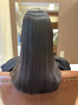 ハルール(Haru-Ru) キレイ髪ストレート+プレミアム補修+カット