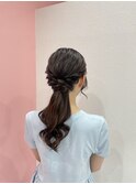 ローポニーテール