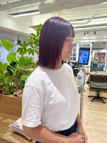 オーシャン(Ocean) 【OceanHair&Life田中愛梨】10代20代カシスブラウン/暖色カラー