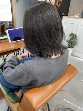 ルフテ(LOFTE) くびれボブ×オリーブグレージュ☆