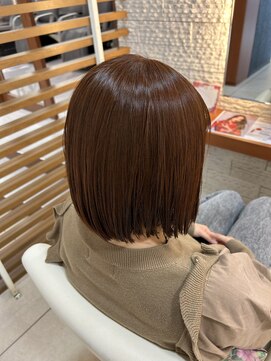 ラ シェンテ エイジア 川西(La Sente Aja) 【艶髪】最近人気なブラウンベージュ