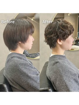 ミルシェ(MILSHE) ショートカット/白髪ぼかし/髪質改善/豊中/岡町