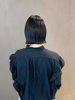 穀雨(Kokuu)&nbsp;大人シアーベージュミニウルフボブミディアムレイヤー