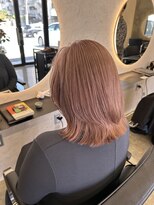 エイト 沖縄豊崎店(EIGHT toyosaki)&nbsp;【EIGHT 豊崎】お客様スタイル_［ピンクベージュ］