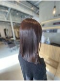 ミディアム★切りっぱなし★タッセルロブ