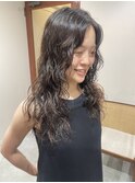 [puf 伏見/丸の内/栄/名古屋]くるくるパーマロング★鳥山