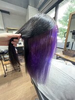 ビスイル 秋葉原店(Vis ill) 大人美人斜めバングくびれデジタルパーマ毛先丸みパーマ