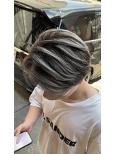 ヘア フラッグ 西葛西店(hair flag) 【フルブリーチ×メンズバレイヤージュ】