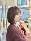 ボブ 20代30代40代ヘア 切りっぱなし 三ノ宮