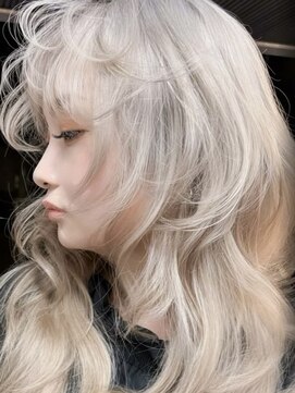 ラキング ギンザ トウキョウ(LAKING GINZA) くびれヘア/アプリコットオレンジ/夏/ハイライトカラー[銀座駅]