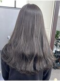☆透明感スモーキグレージュ髪質改善レイヤーカットブリーチなし