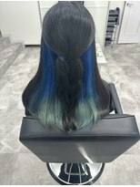 ザイン(Sein)&nbsp;ロイヤルブルー×ミントグリーン デザインインナーカラー